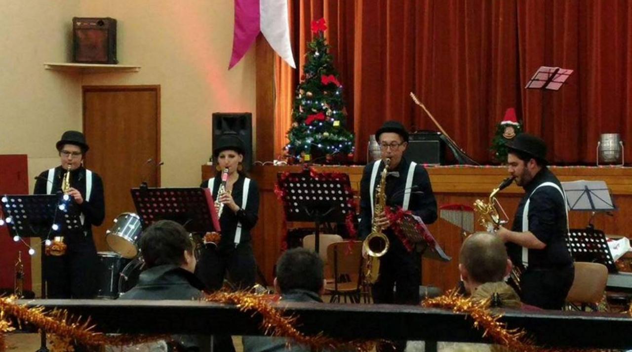 Concert de Noël décembre 2016 - Les 4 Saxos