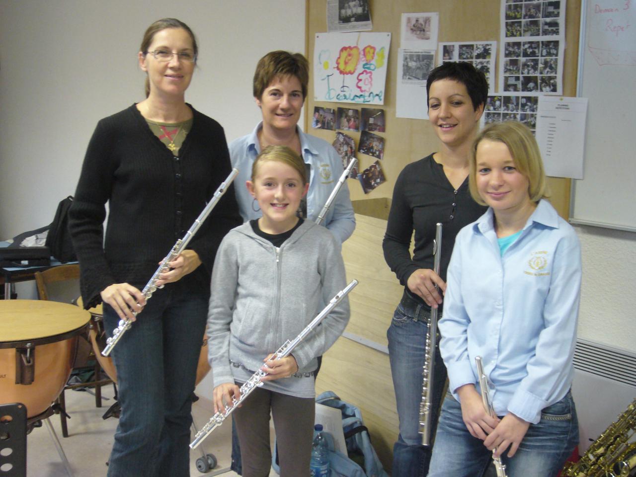 Des Flutes en 2010 ...