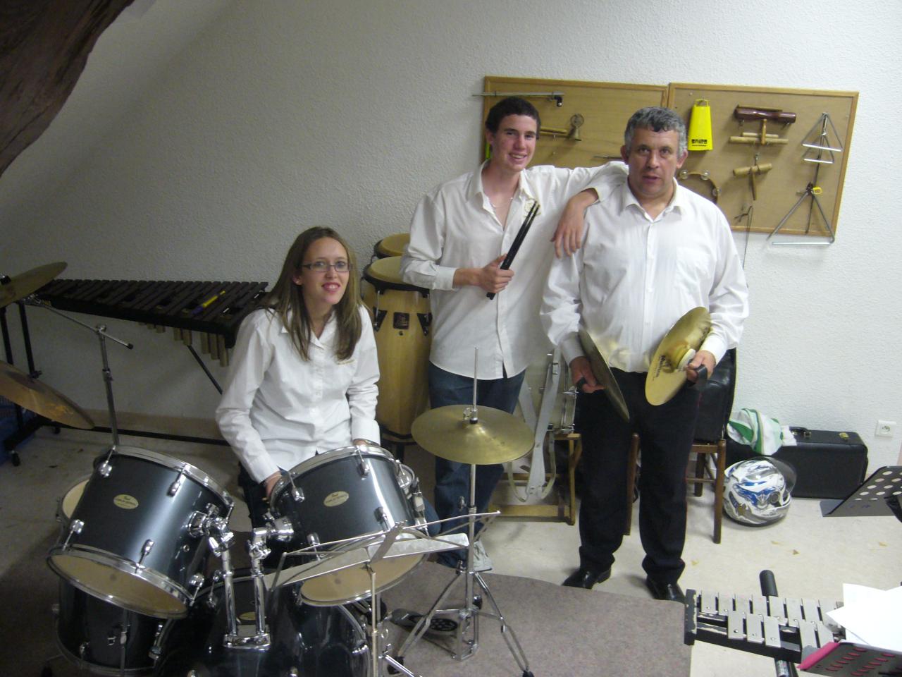 Des percussionnistes en 2010